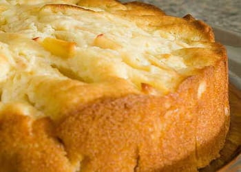 Очень вкусная творожная шарлотка