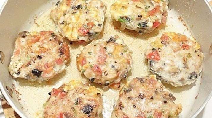 Аппетитные котлетки из курицы с рисом «Индика»