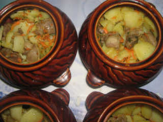 Русское жаркое с мясом