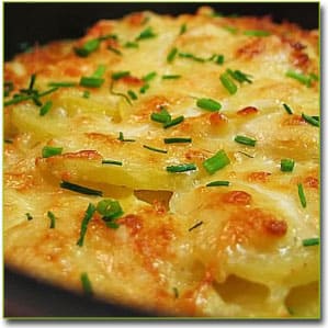 Картофель с сыром в духовке
