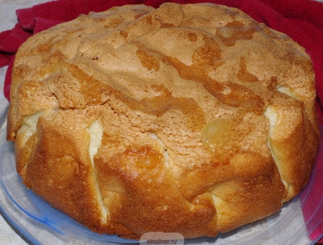 Быстрый пирог с яблоками