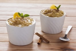 Десертное ризотто с шоколадом, клубникой и фисташками Десертное ризотто с шоколадом, клубникой и фисташками