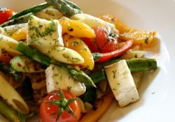 Макароны с овощным ассорти Макароны с овощным ассорти