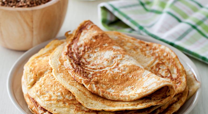 Блины из гречневой каши