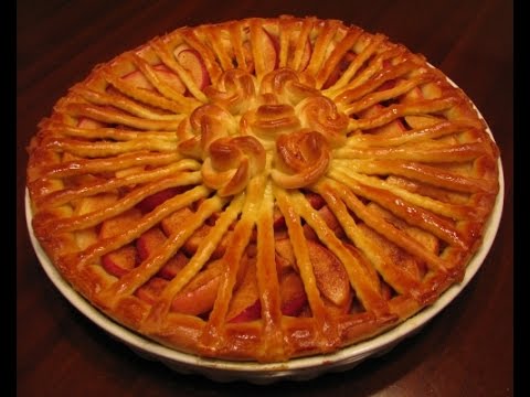 ДРОЖЖЕВОЙ ПИРОГ С ЯБЛОКАМИ И ВАРЕНЬЕМ
