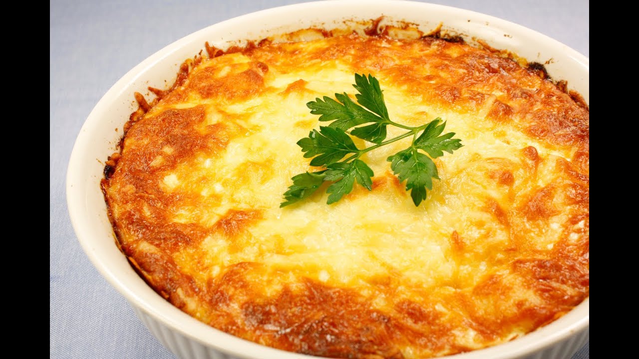 Картофель с беконом и кабачками