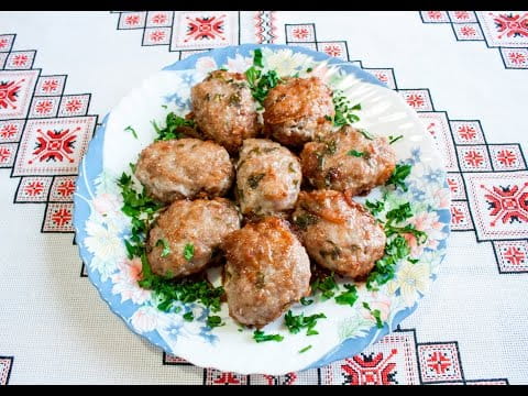 Гречаники с куриным филе по-львовски