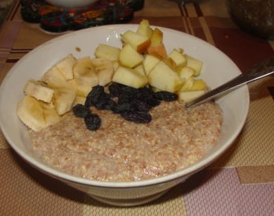 Каша из семян льна