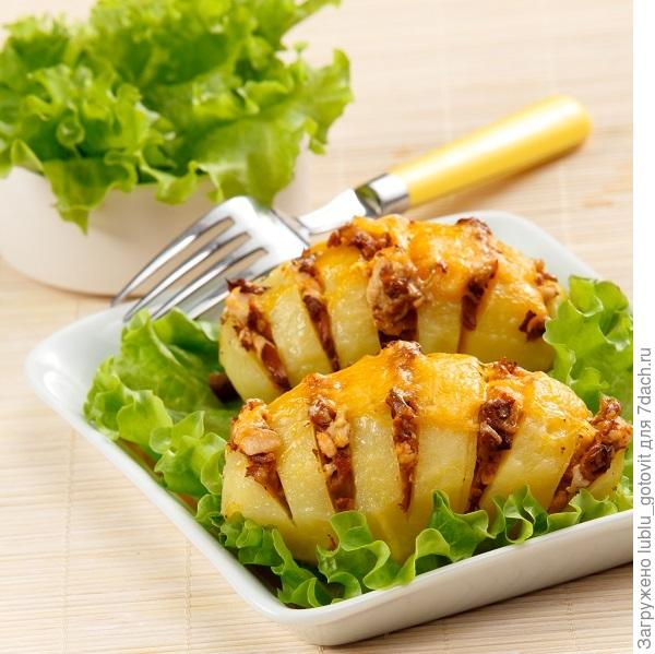 Картофель с начинкой Картофель с начинкой