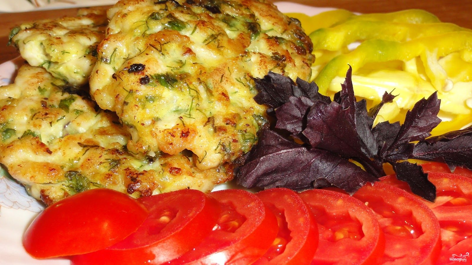 Котлеты, рубленные из мяса птицы