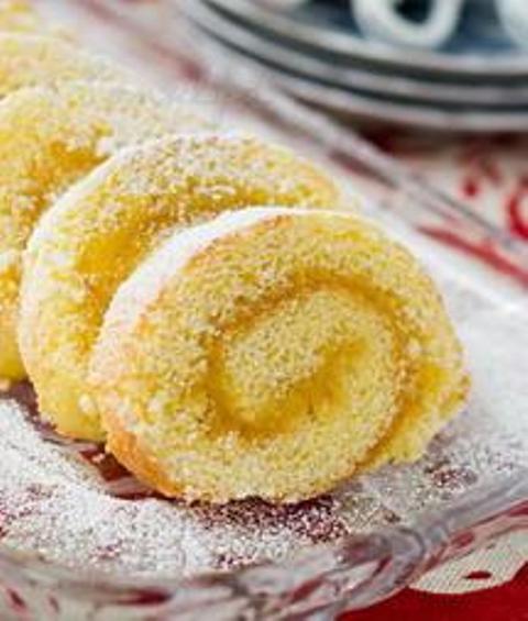 Лимонный рулет