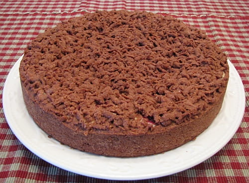 Творожный пирог с грецкими орехами
