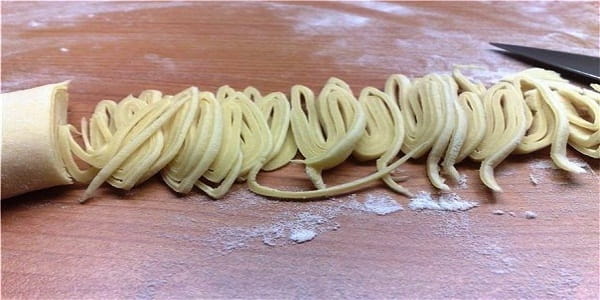 Лапша, приготовленная без воды