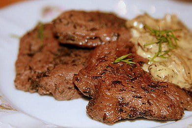 Картинки по запросу отбивная из печени фото