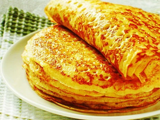 Картофельный блинчик на завтрак