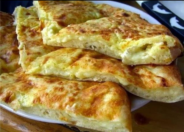 Быстрые хачапури на сковородке