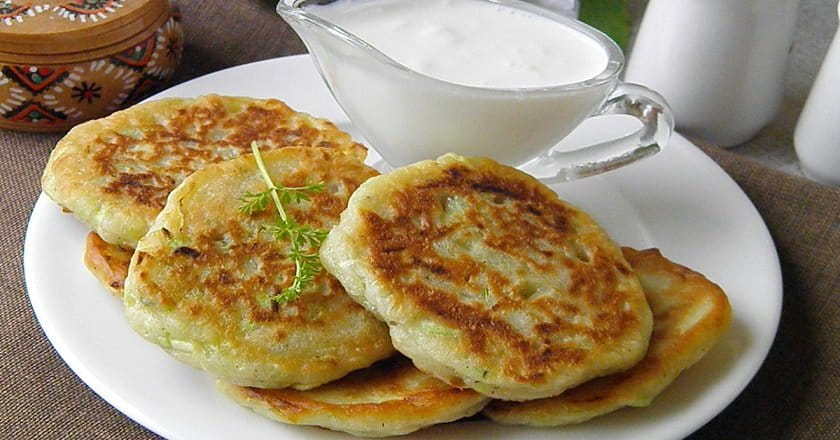 оладьи из кабачков