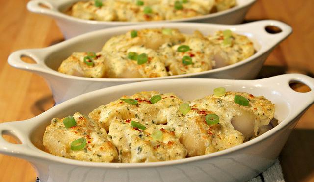 Макароны с фаршем, запеченные в соусе