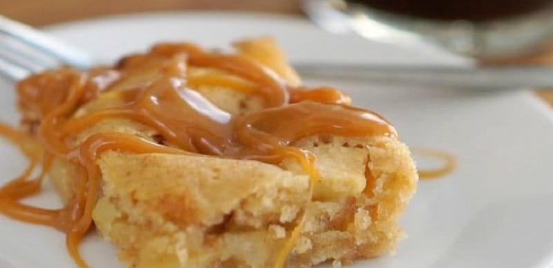 Брауни с яблоками
