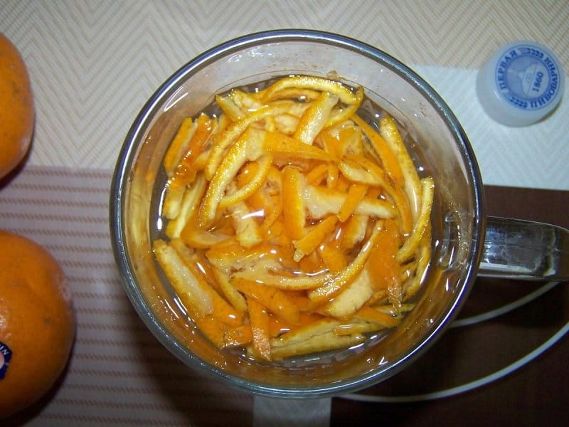 поделки из мандариновой кожуры