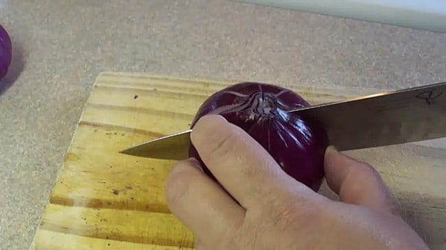 приготовление водной лилии из лука