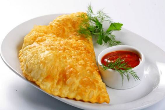 Чебуреки с укропом и сыром