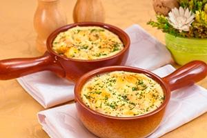 Мясо в омлете