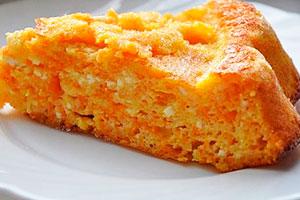 Безумно вкусная творожная запеканка с тыквой