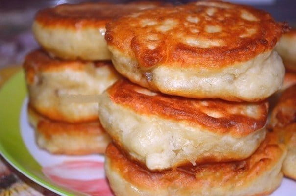 Пышные оладьи без яиц