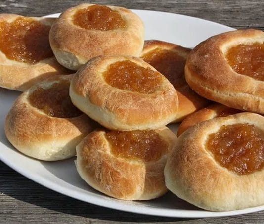 Ватрушки постные