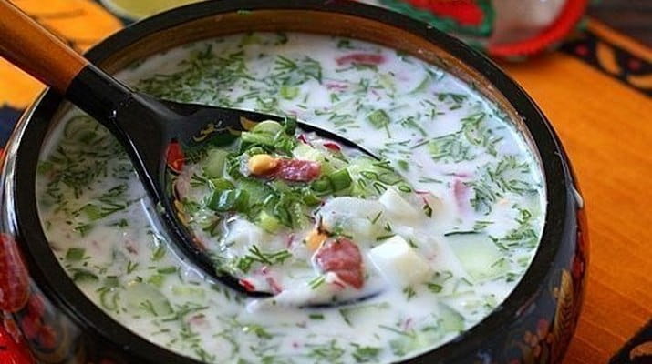 Вкуснейшая овощная окрошка
