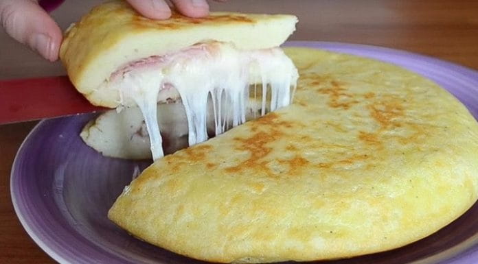 Мексиканская лепешка с начинкой