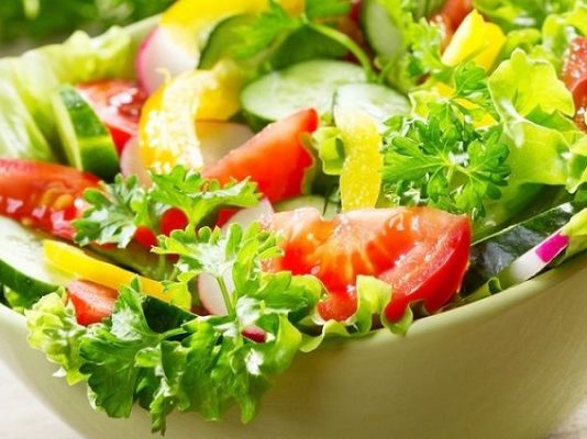 Рецепты салатов из свежих овощей и зелени