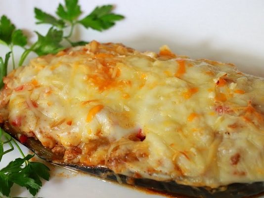 Жареные баклажаны «под мясом».