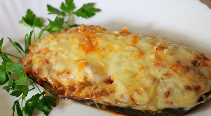 Жареные баклажаны «под мясом».