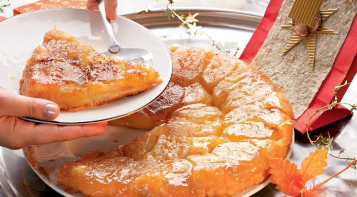 Французский яблочный пирог «Татен»
