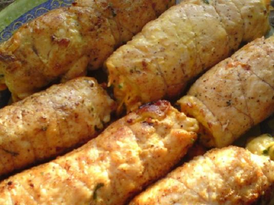 Рулетики «Боярские» из куриной грудки