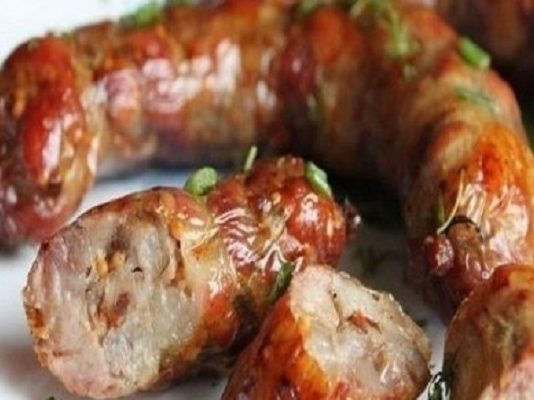 Домашняя колбаса в фольге