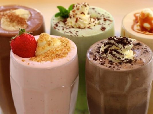 5 классных молочных коктейлей