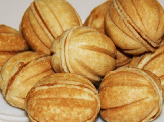 Орешки со сгущенкой