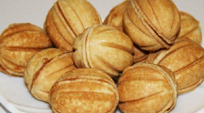 Орешки со сгущенкой