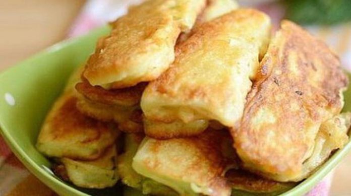 Кабачки в кляре