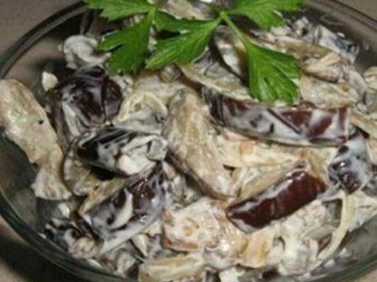 Баклажаны в сметане