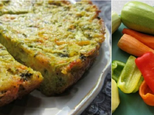 Аппетитный кугель из овощей