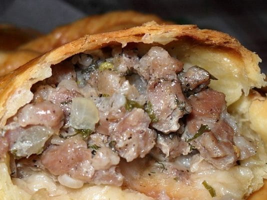 Караимские пирожки с мясом