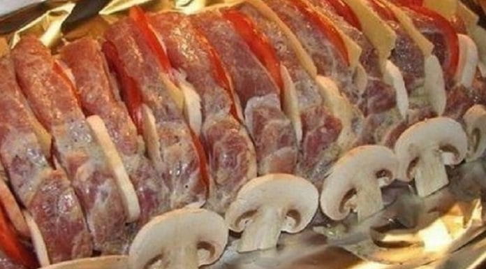 Мясо «Гармошка»