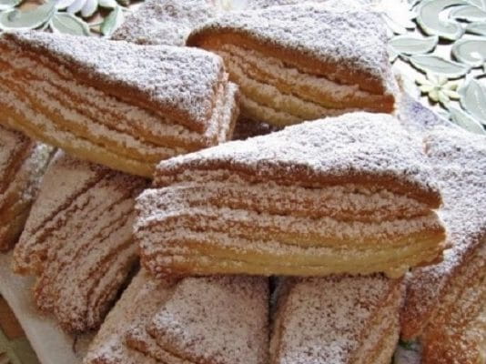 Слойки на кефире