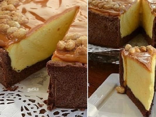 Творожник со сгущенкой