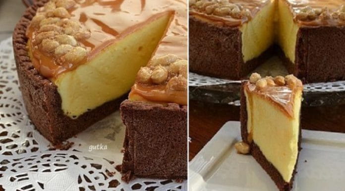 Творожник со сгущенкой