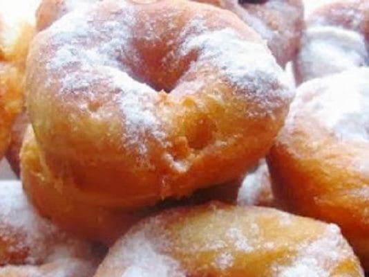 Пончики на сгущенке